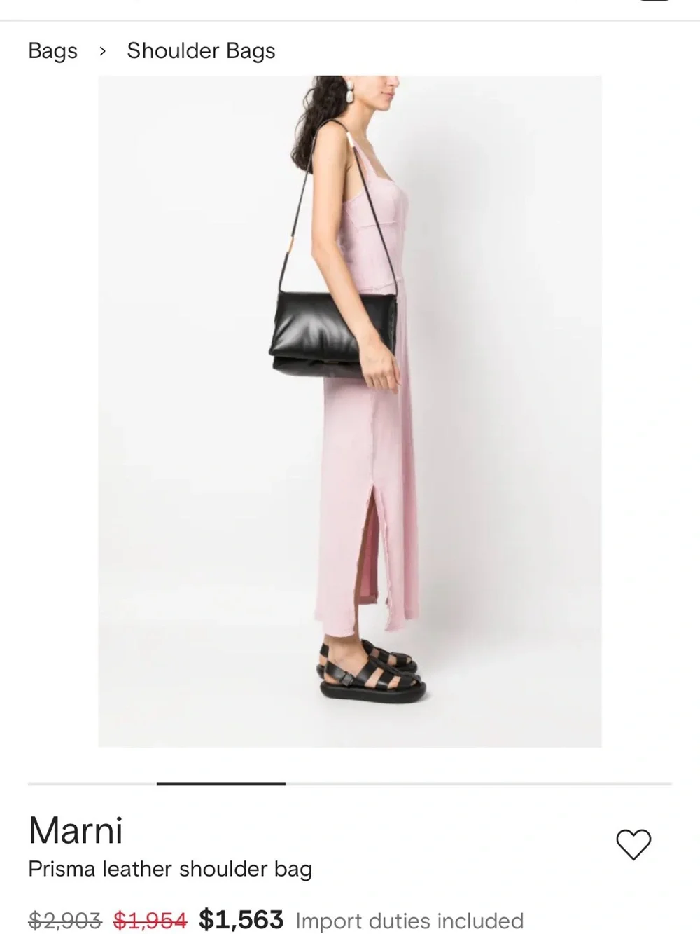 Marni refined burgundy
